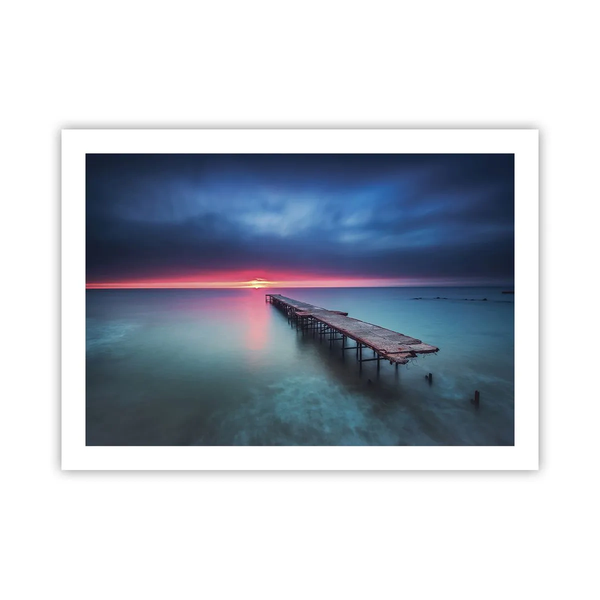 Póster - Entre el cielo y el agua - 70x50 cm