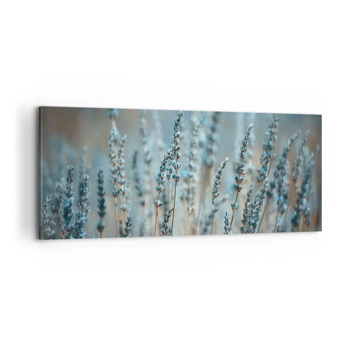 Cuadro sobre lienzo - Impresión de Imagen - Fragante pasto - 100x40 cm