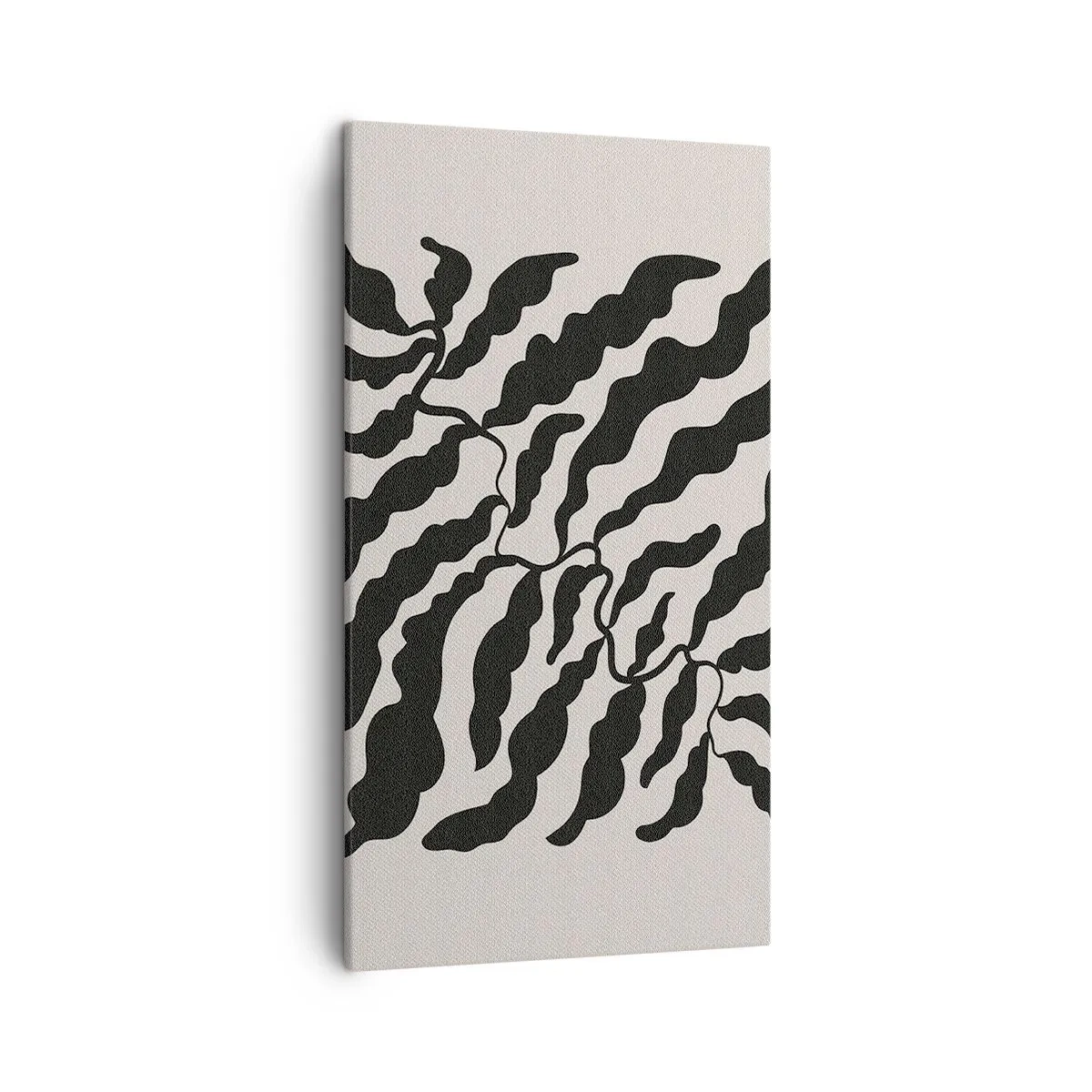 Cuadro sobre lienzo - Impresión de Imagen - La naturaleza de un cuadrado - 45x80 cm