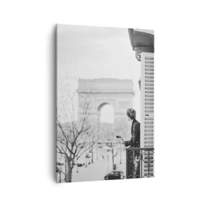 Cuadro sobre lienzo - Impresión de Imagen - Una habitación con vistas - 70x100 cm