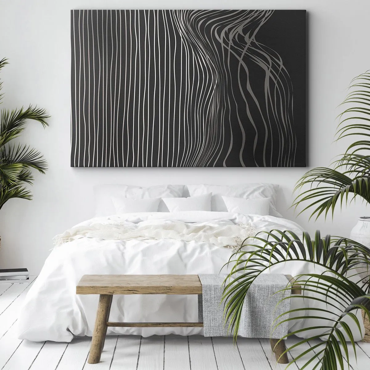 Cuadro sobre lienzo - Impresión de Imagen - Ritmo y acento - 70x50 cm