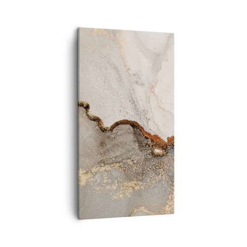 Cuadro sobre lienzo - Impresión de Imagen - En la frontera de los colores - 45x80 cm