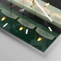 Esfera sin numeración, con rayas