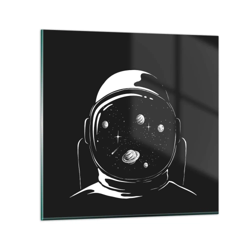 Cuadro sobre vidrio - Impresiones sobre Vidrio - Bonita vista - 60x60 cm