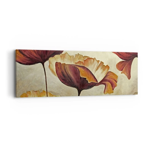 Cuadro sobre lienzo - Impresión de Imagen - Prado de prados - 90x30 cm