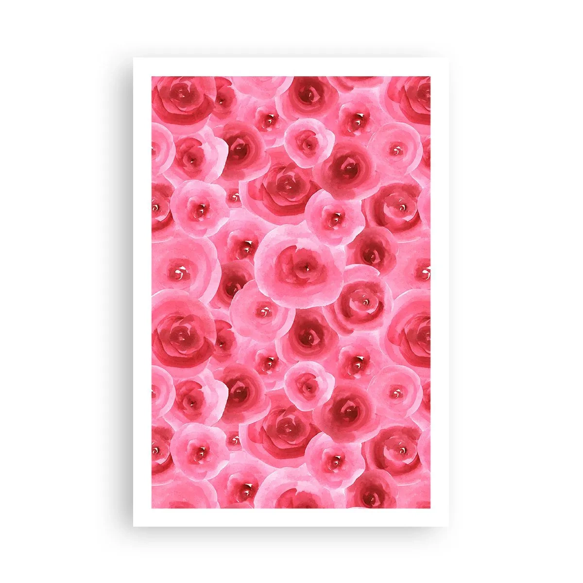 Póster - Rosas abajo y arriba - 61x91 cm