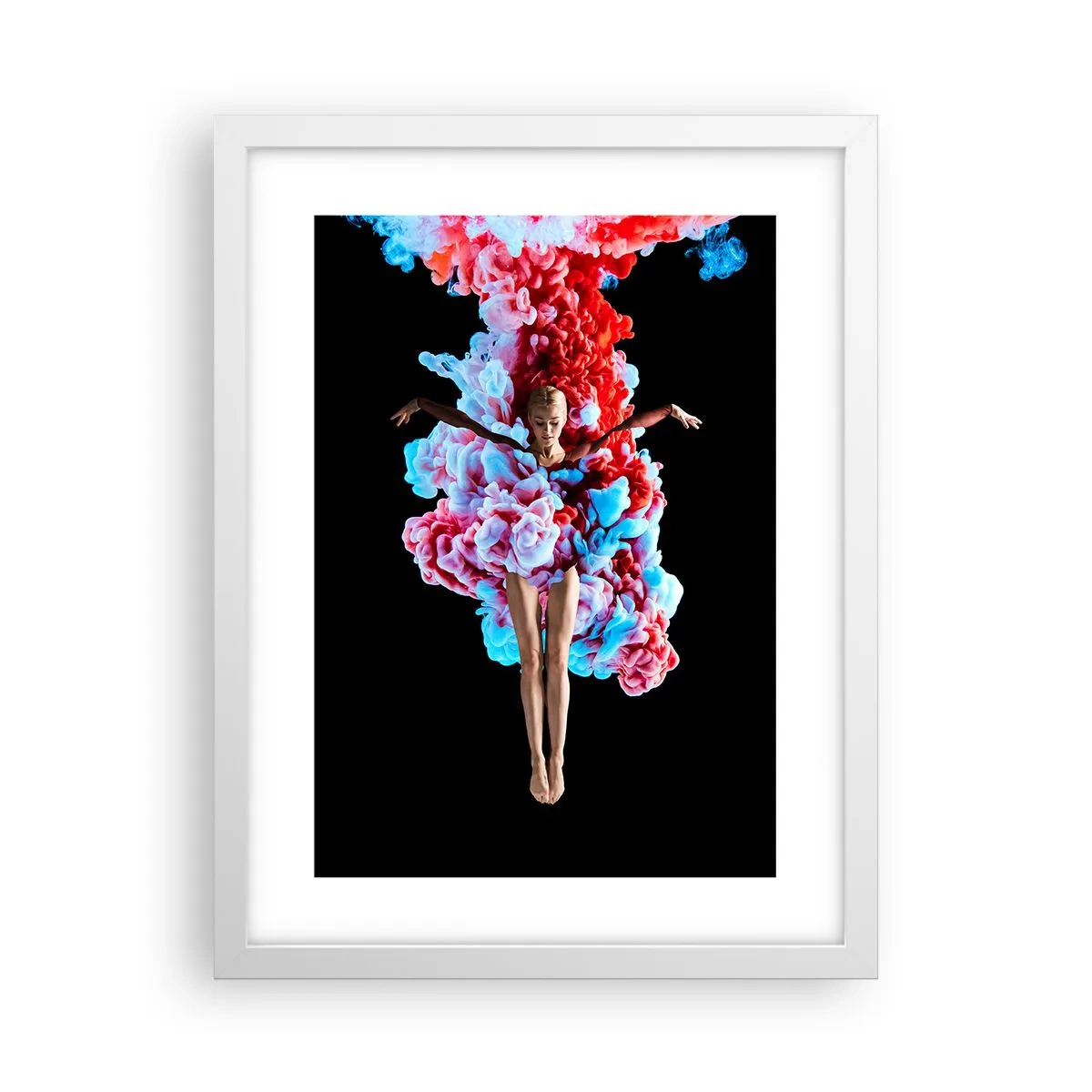 Póster en marco blanco - En plena floración - 30x40 cm