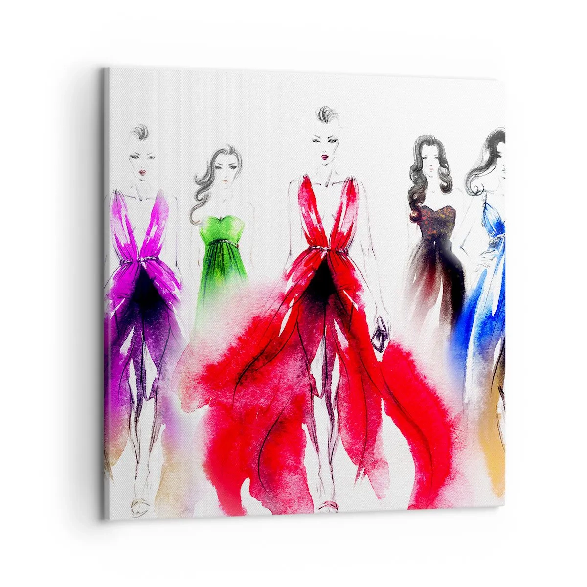Cuadro sobre lienzo - Impresión de Imagen - Momento elegante - 50x50 cm