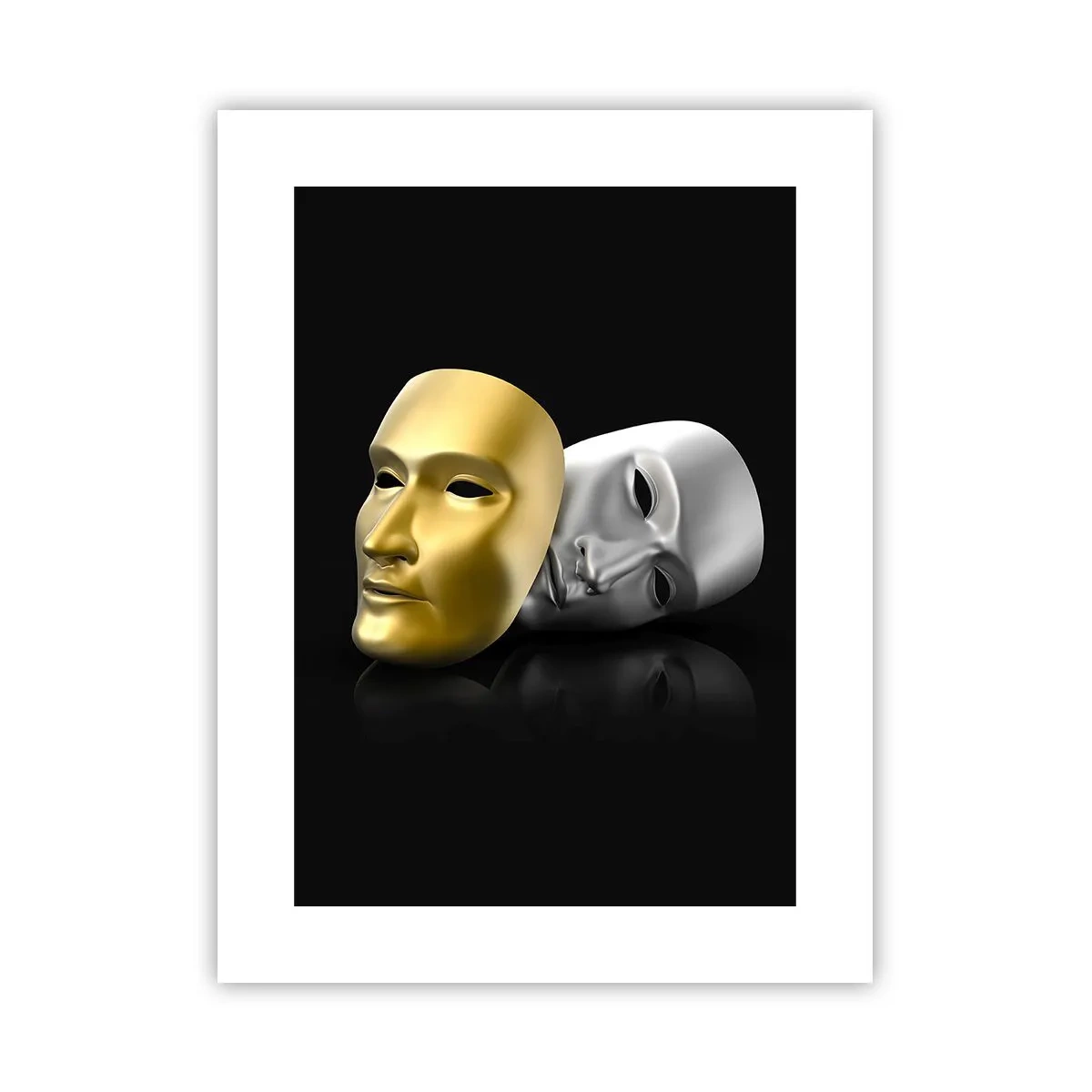 Póster - La vida es un teatro - 30x40 cm