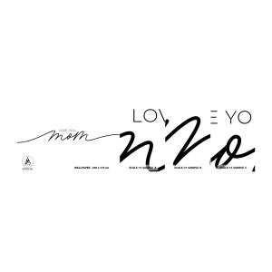 Muestra de fotomural autoadhesivo Deluxe Sticker - Gran emoción - Tipografía, Afirmación, Máxima - 100x30 cm