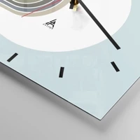 Esfera sin numeración, con rayas