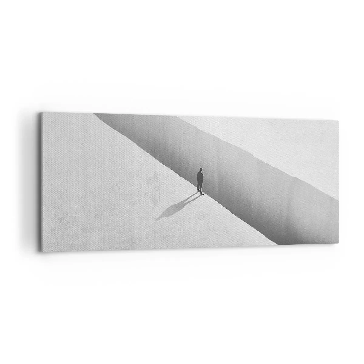 Cuadro sobre lienzo - Impresión de Imagen - Sin un destino claro - 100x40 cm