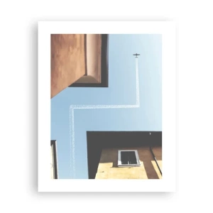 Póster - Por encima del laberinto urbano - 40x50 cm