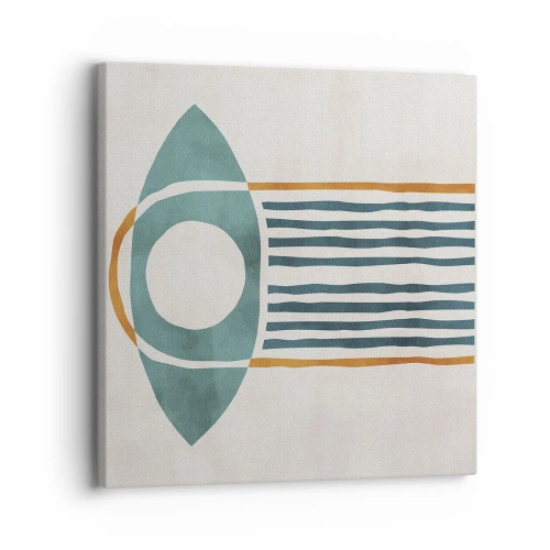 Cuadro sobre lienzo - Impresión de Imagen - Signos y rituales - 30x30 cm