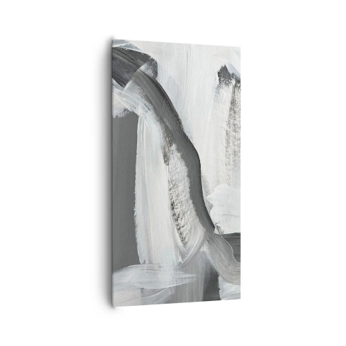 Cuadro sobre lienzo - Impresión de Imagen - Con movimientos decididos - 65x120 cm