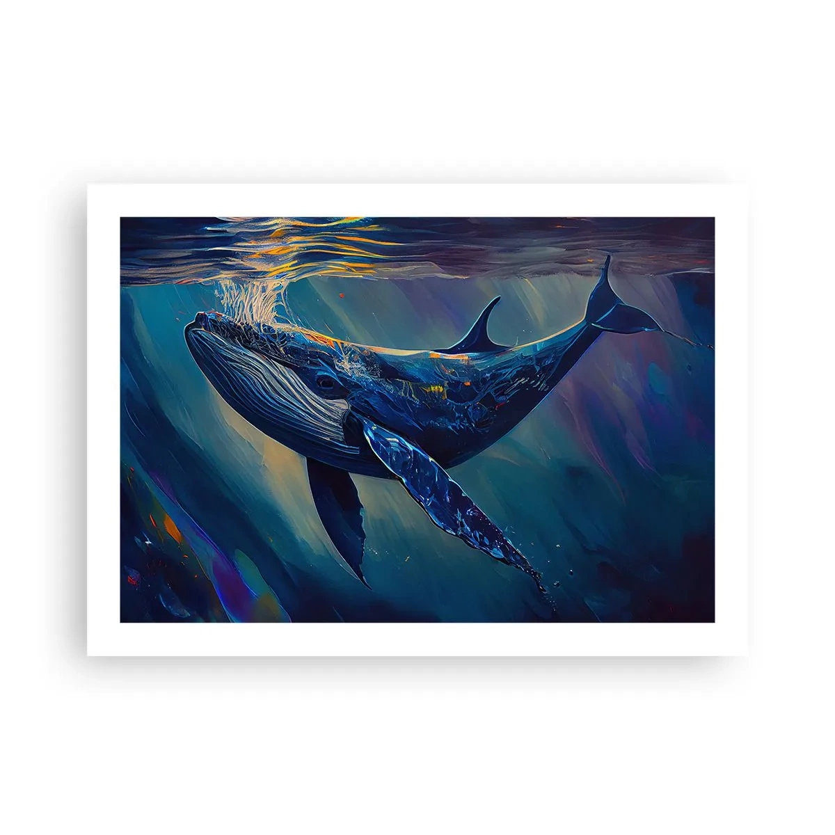Póster - Bienvenidos a mi mundo - 70x50 cm