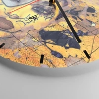 Esfera sin numeración, con rayas