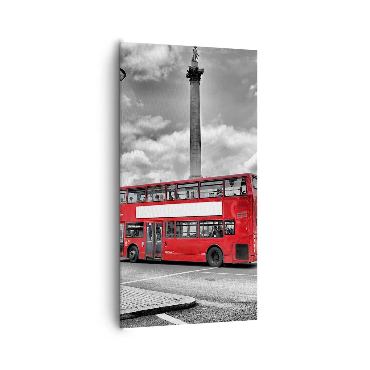 Cuadro sobre lienzo - Impresión de Imagen - El verdadero torrente sanguíneo de la ciudad - 65x120 cm