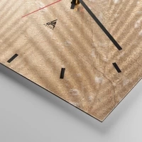 Esfera sin numeración, con rayas