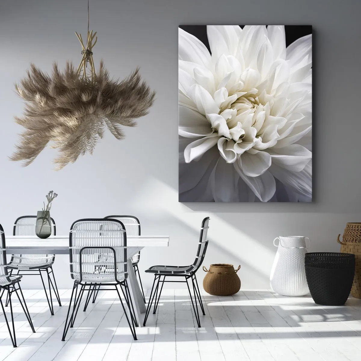 Cuadro sobre lienzo - Impresión de Imagen - La novia de la mañana - 55x100 cm