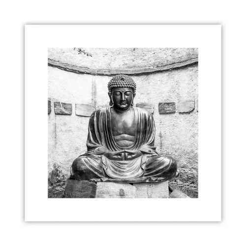 Póster - En la fuente de la paz - 30x30 cm