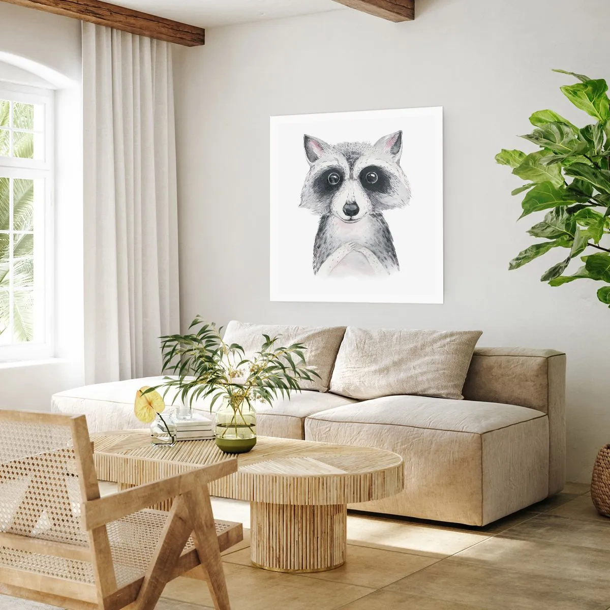 Póster - Un momento para la emoción - 60x60 cm