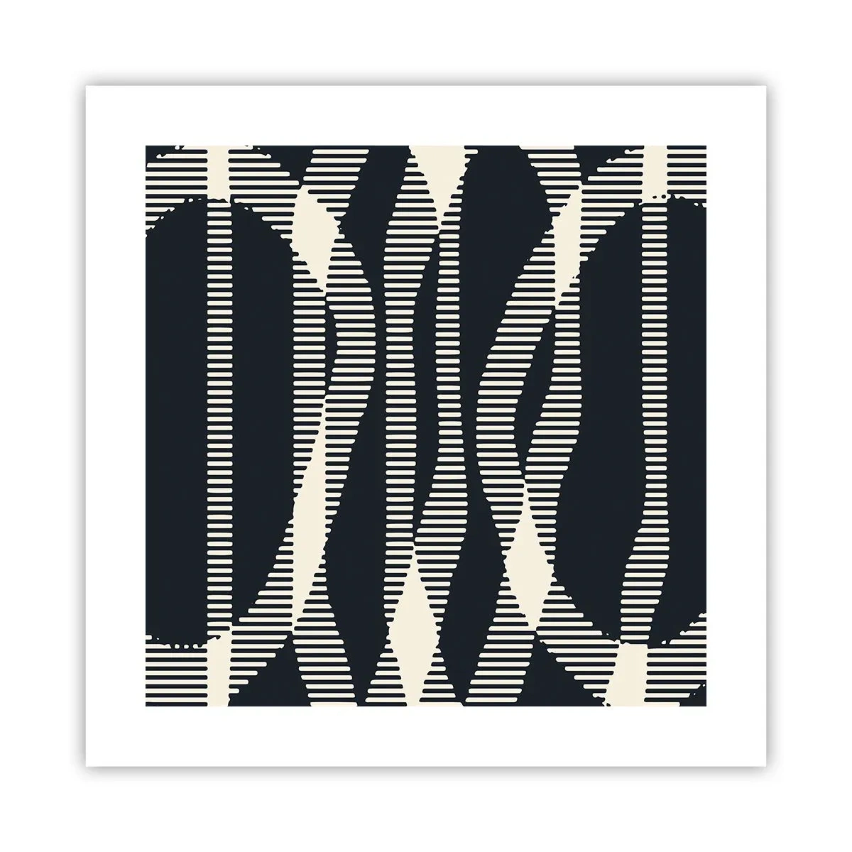 Póster - Un intento de romper la oscuridad - 40x40 cm
