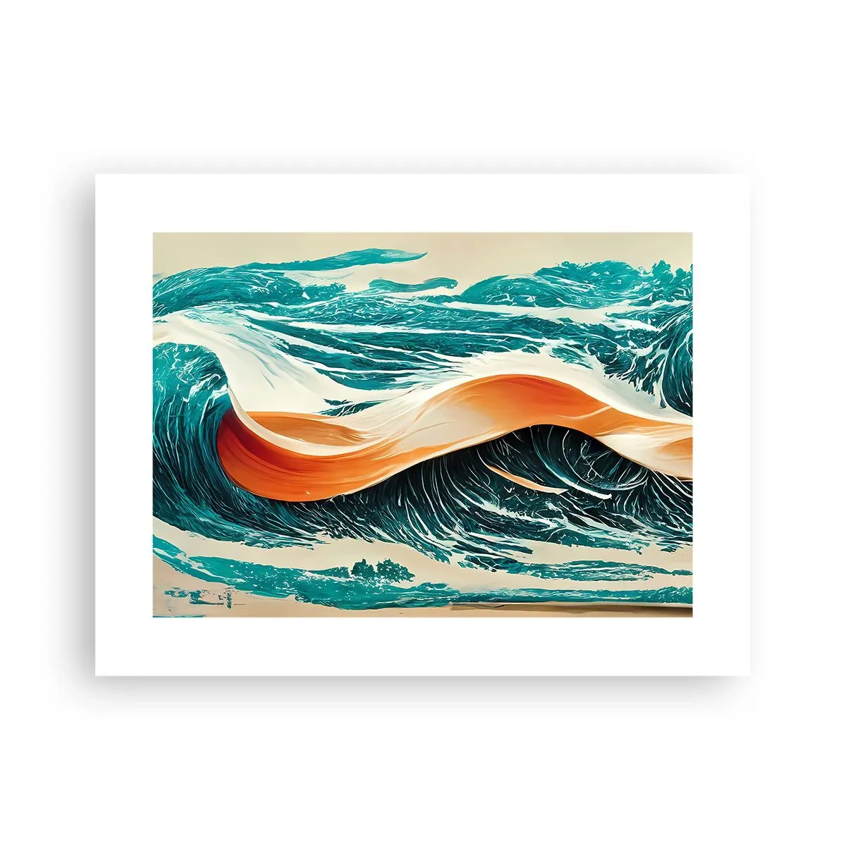 Póster - El sueño de un surfista - 40x30 cm