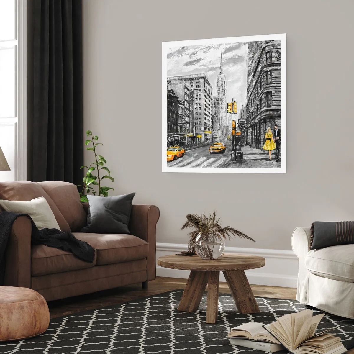 Póster - Una de las muchas historias de la gran manzana - 50x50 cm