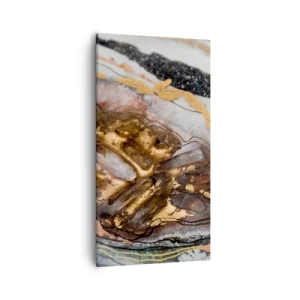 Cuadro sobre lienzo - Impresión de Imagen - Elemento de la tierra - 55x100 cm