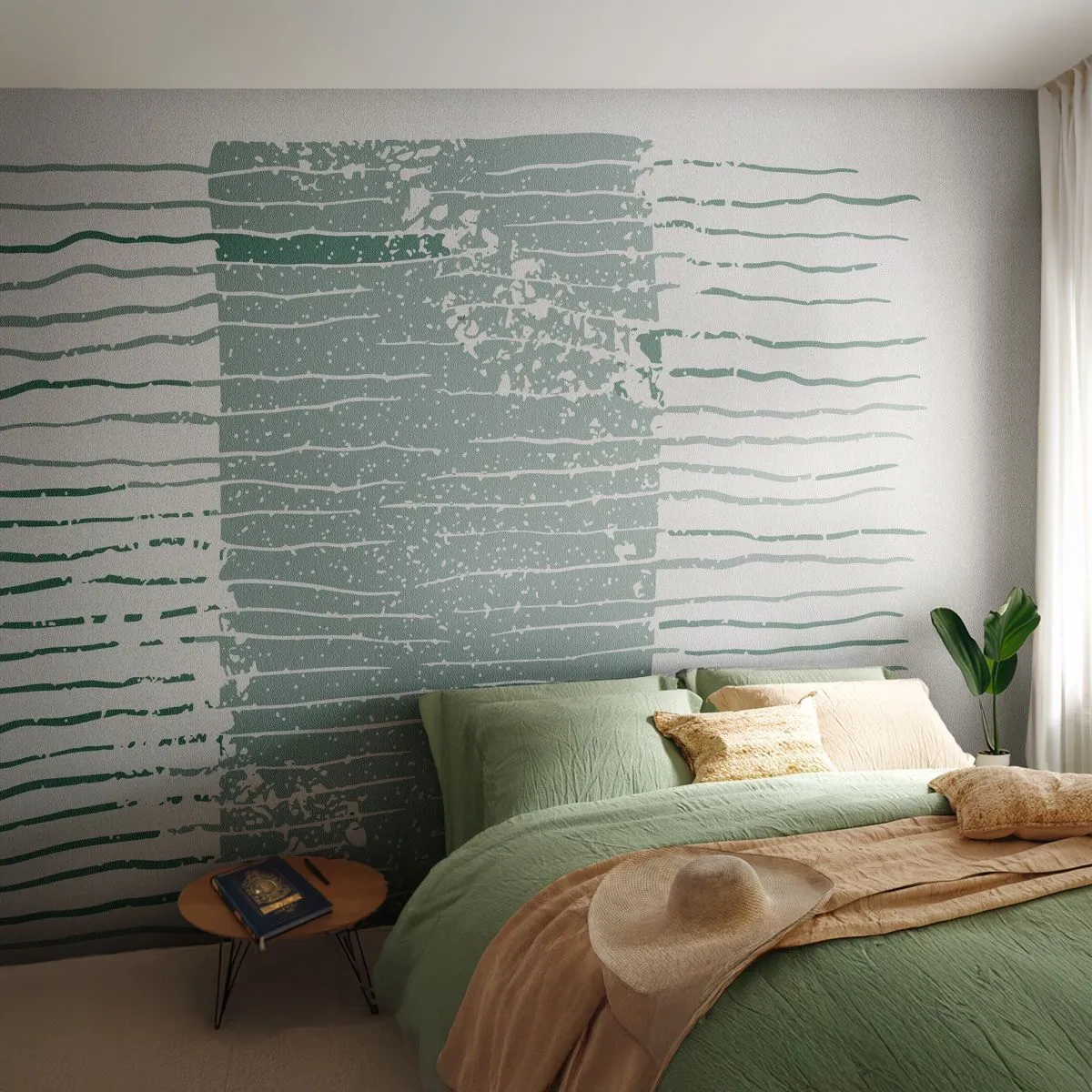 Fotomural Premium Sand - Abstracción marina - Minimalismo, Pastel, inconformista - 250x175 cm