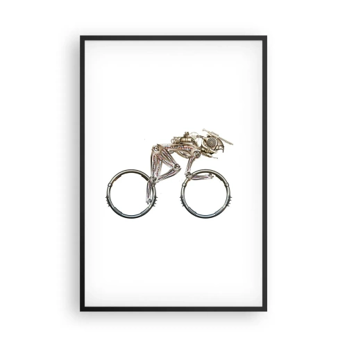 Póster en marco negro - Una magnífica máquina - 61x91 cm