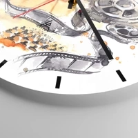 Esfera sin numeración, con rayas