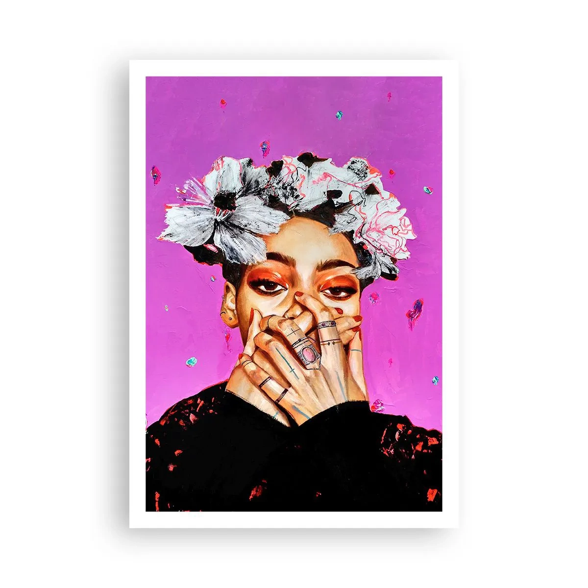 Póster - Un poco alocada - 70x100 cm