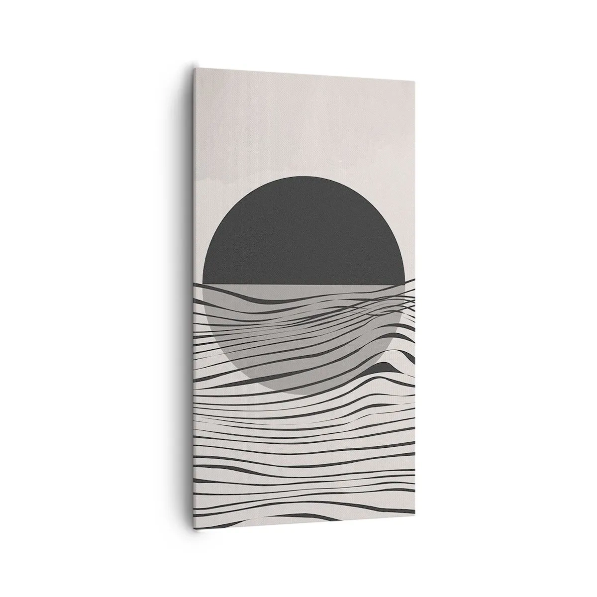 Cuadro sobre lienzo - Impresión de Imagen - Media composición - 65x120 cm