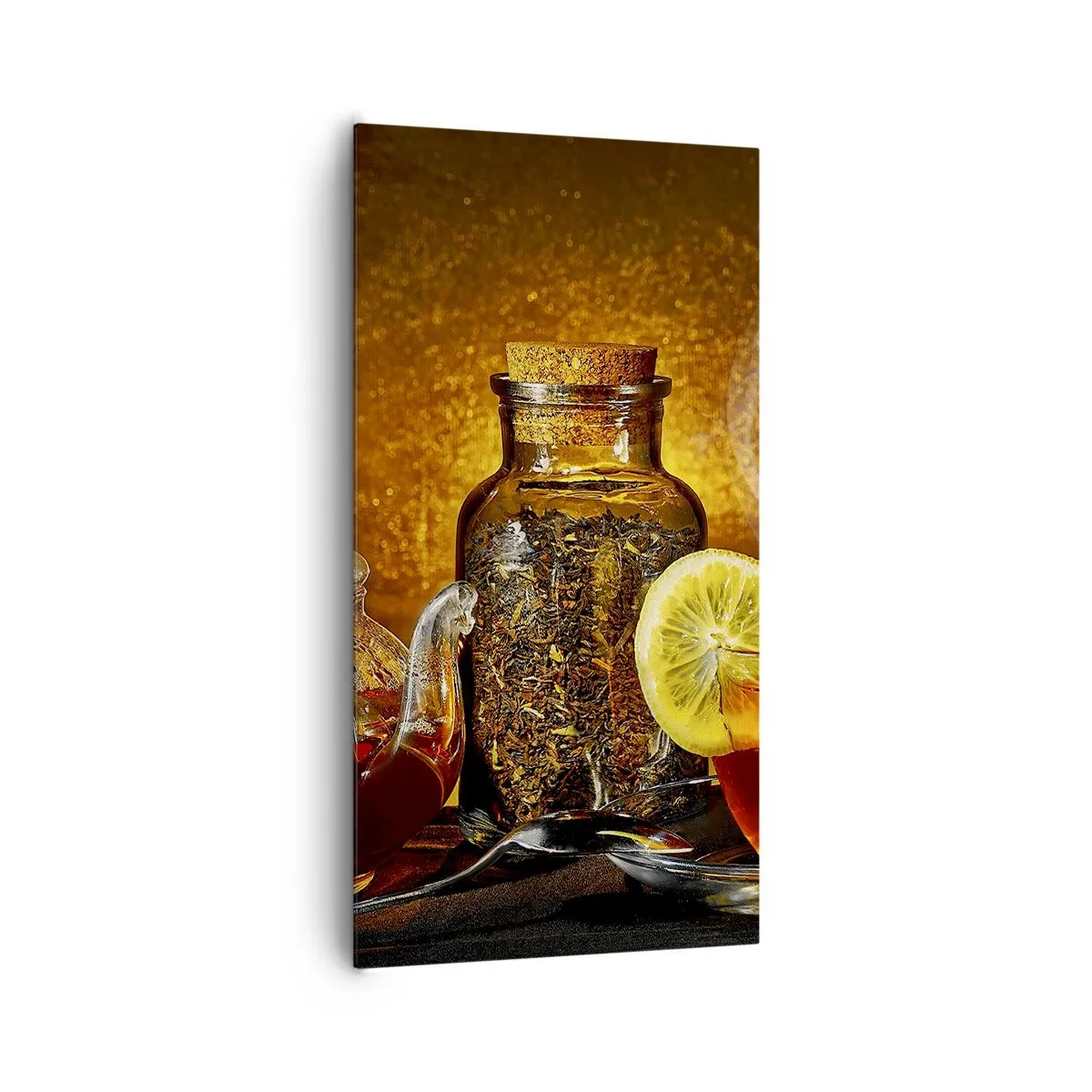 Cuadro sobre lienzo - Impresión de Imagen - Al estilo de los maestros holandeses - 65x120 cm