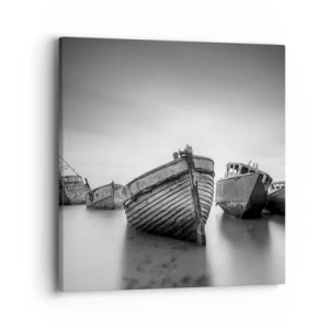 Cuadro sobre lienzo - Impresión de Imagen - Ahora solo quedan los recuerdos... - 40x40 cm