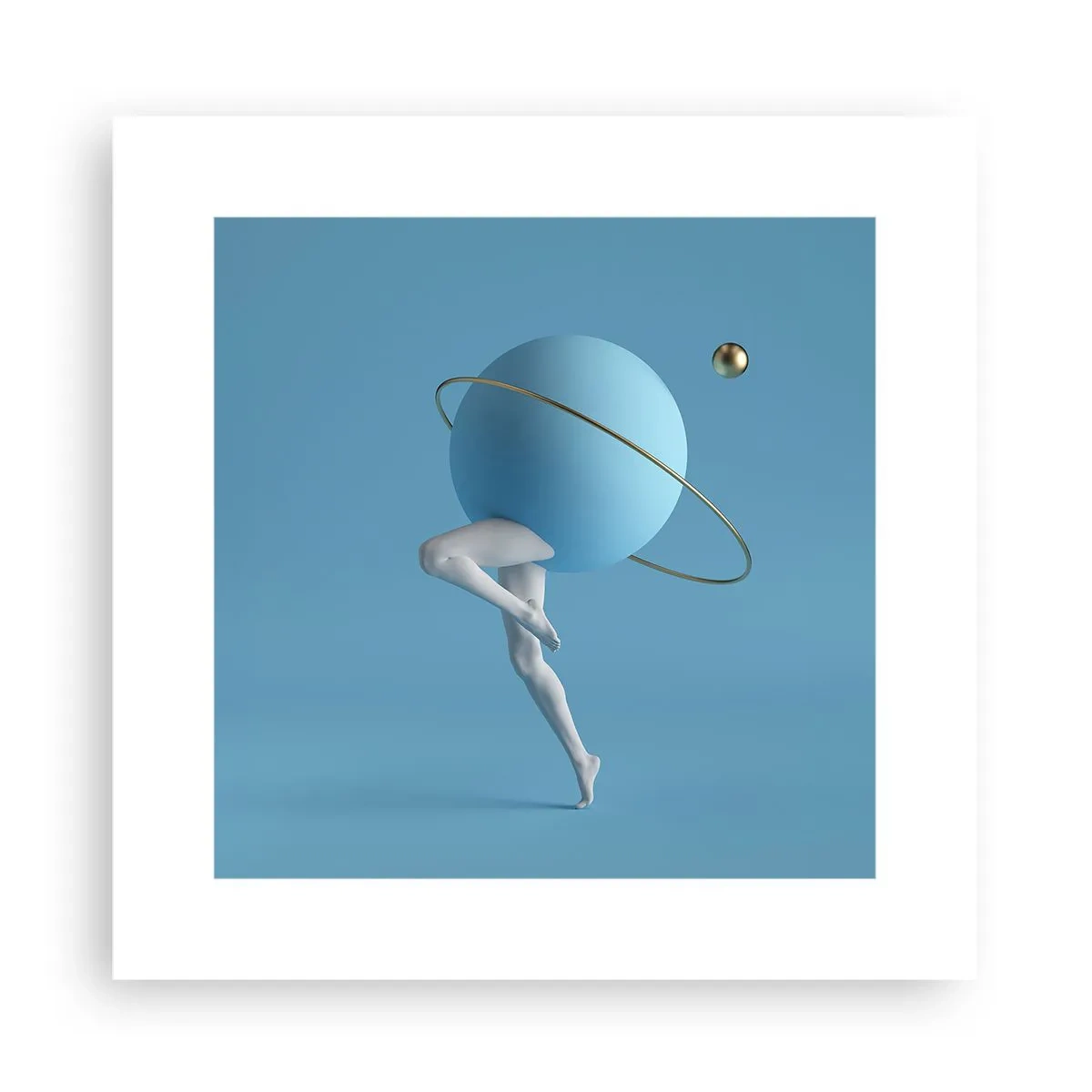 Póster - Y los planetas se vuelven locos - 30x30 cm