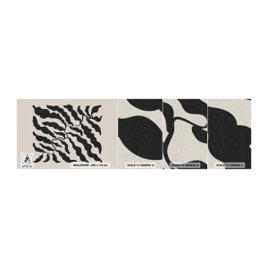 Muestra de fotomural autoadhesivo Deluxe Sticker - La naturaleza de un cuadrado - bohemia, Plantas, Pedazo - 100x30 cm