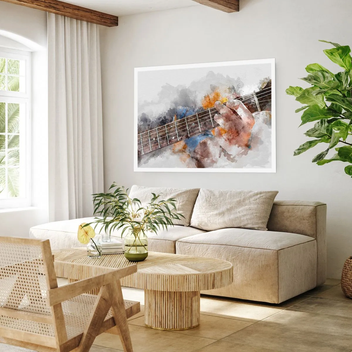 Póster - Poesía entre las cuerdas - 70x50 cm