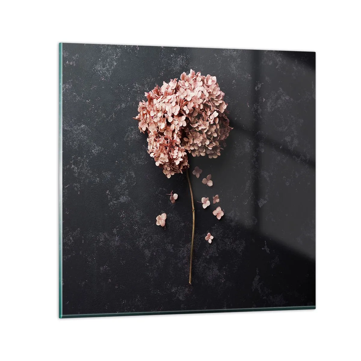 Cuadro sobre vidrio - Impresiones sobre Vidrio - Un signo verdaderamente romántico - 30x30 cm