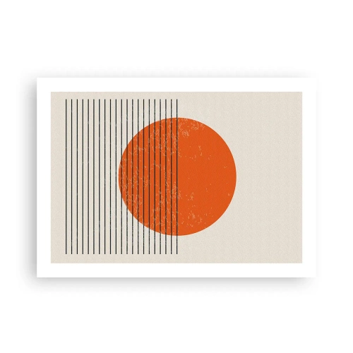 Póster - Siempre el sol - 70x50 cm