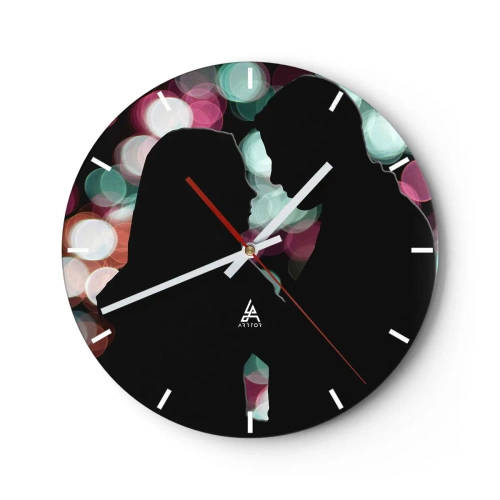 Reloj de pared - Reloj de vidrio - ¡Sí! - 40x40 cm