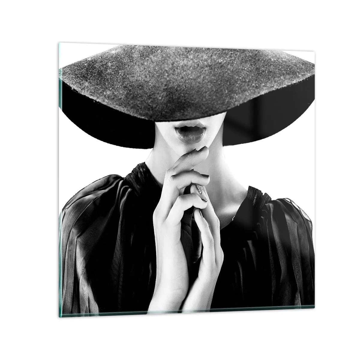 Cuadro sobre vidrio - Impresiones sobre Vidrio - Belleza oculta - 30x30 cm