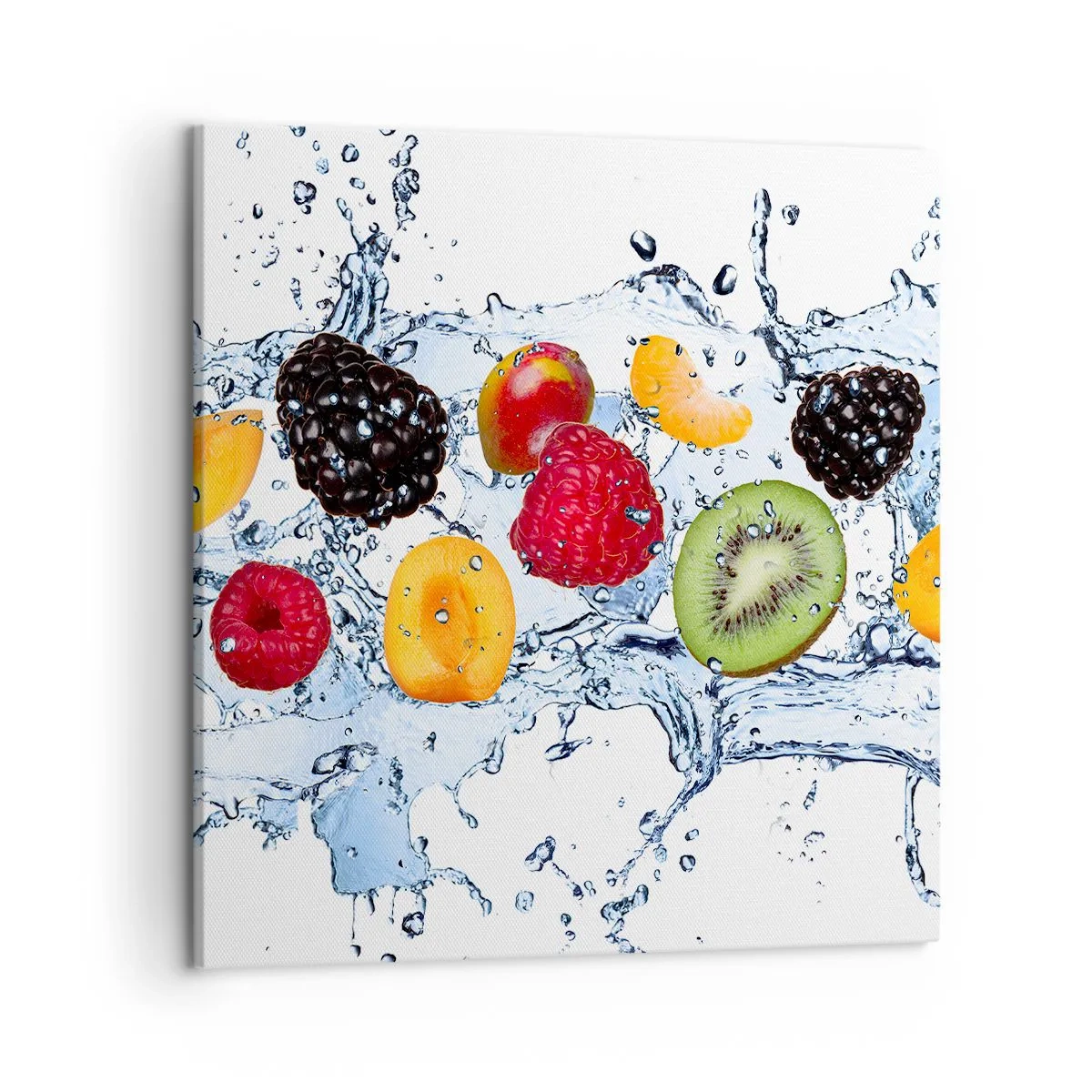 Cuadro sobre lienzo - Impresión de Imagen - Juega con nosotros - 50x50 cm