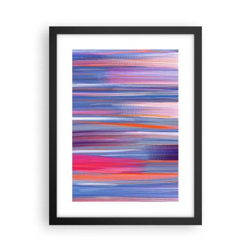 Póster en marco negro - Ascensión - 30x40 cm