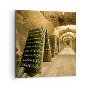 Cuadro sobre lienzo - Impresión de Imagen - El nacimiento del gusto - 60x60 cm