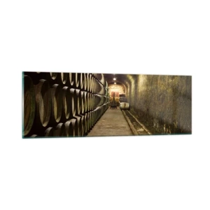 Cuadro sobre vidrio - Impresiones sobre Vidrio - El placer  - 90x30 cm