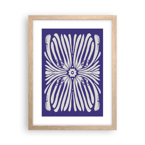 Póster en marco roble claro - Inspiraciones étnicas - 30x40 cm