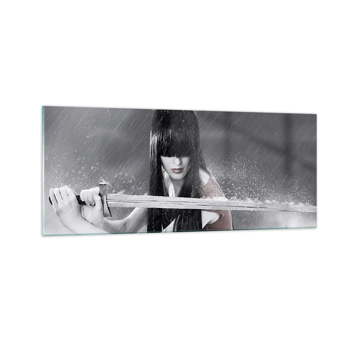 Cuadro sobre vidrio - Impresiones sobre Vidrio - Hermosa y peligrosa - 100x40 cm